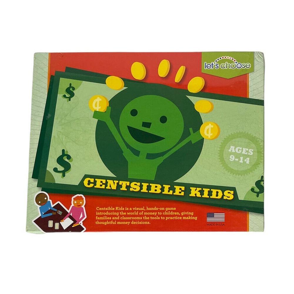 NEW Lets‎ Choose Centsible Kids Finance Money Learning Game Homeschool Ages 9-14